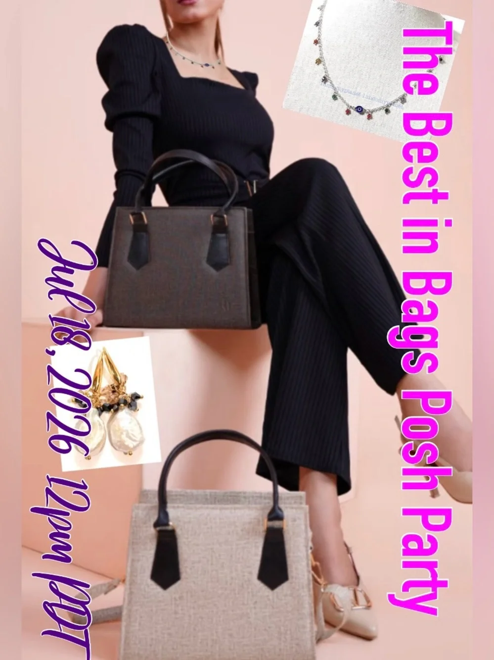 Come & Join me Best in Bags Posh Party on July 18, 2027 12PM PDT - Picture 1 of 1
